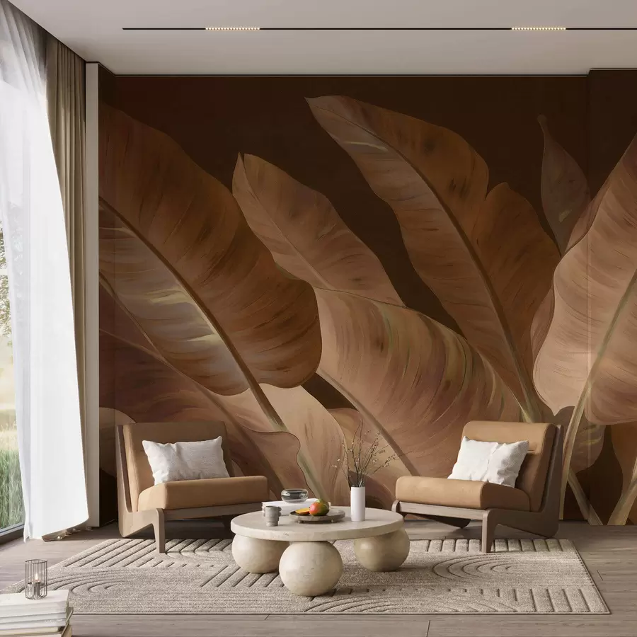 Fototapety Veľké banánové listy w05499v2