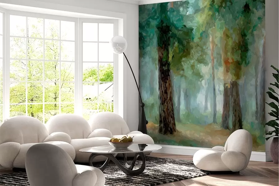 Fototapety Listnatý les w05508