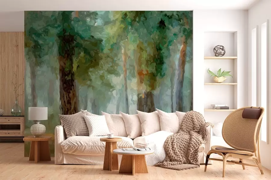 Fototapety Listnatý les w05508