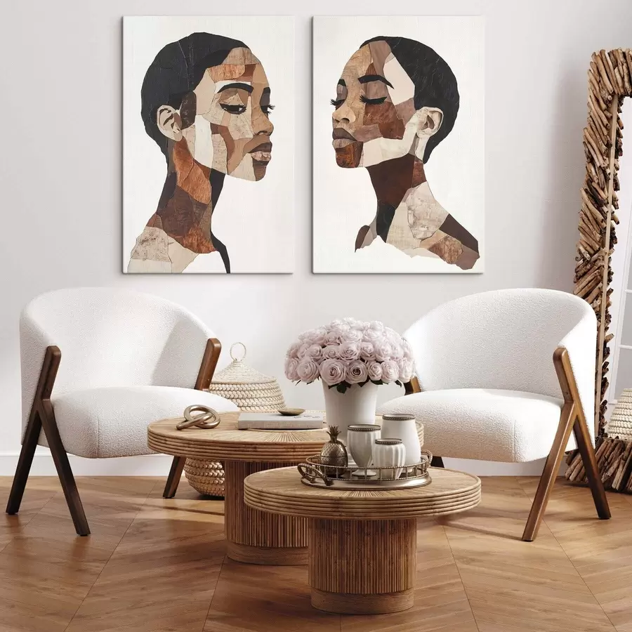 Obraz Abstraktný portrét ženy m30390