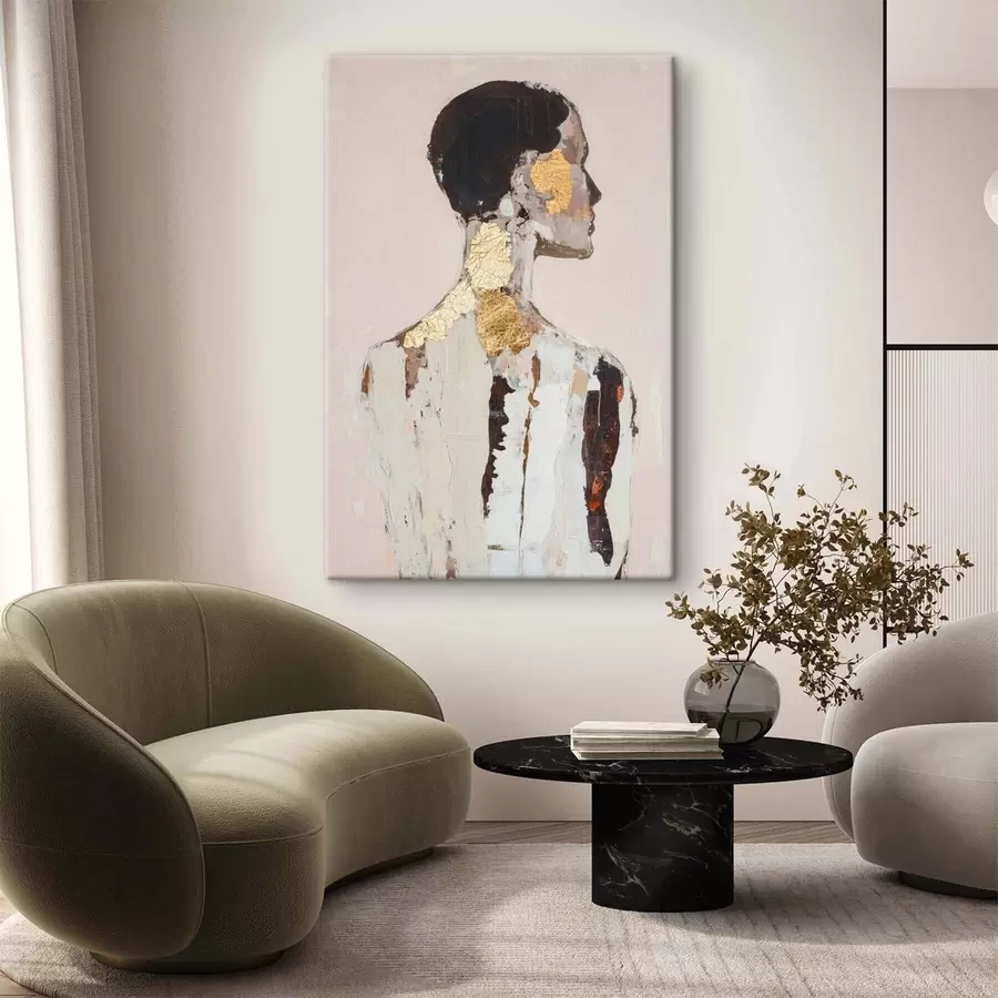 Obraz Abstraktná silueta s48698