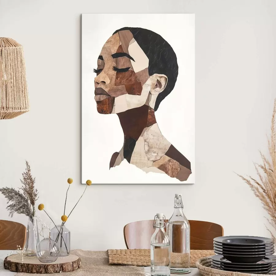 Obraz Abstraktný portrét ženy s48923