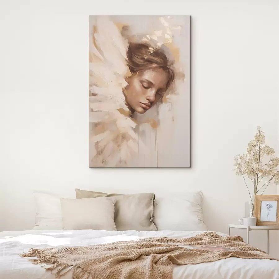 Obraz Dievča s anjelským krídlom s48980