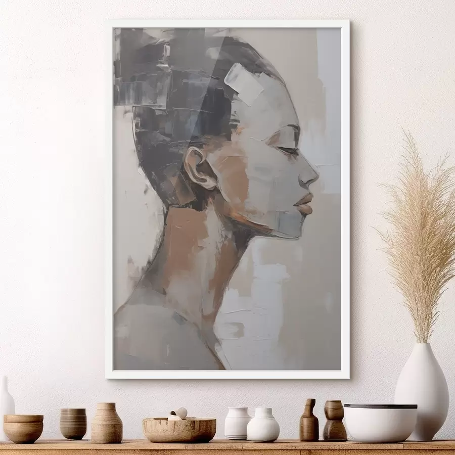 Fototapety Portrét ženy v štýle maľby f48975