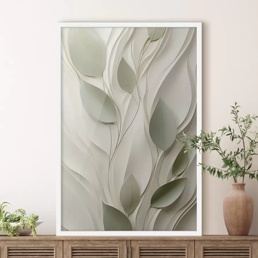 Fototapety Abstraktná kompozícia rastlín f48985