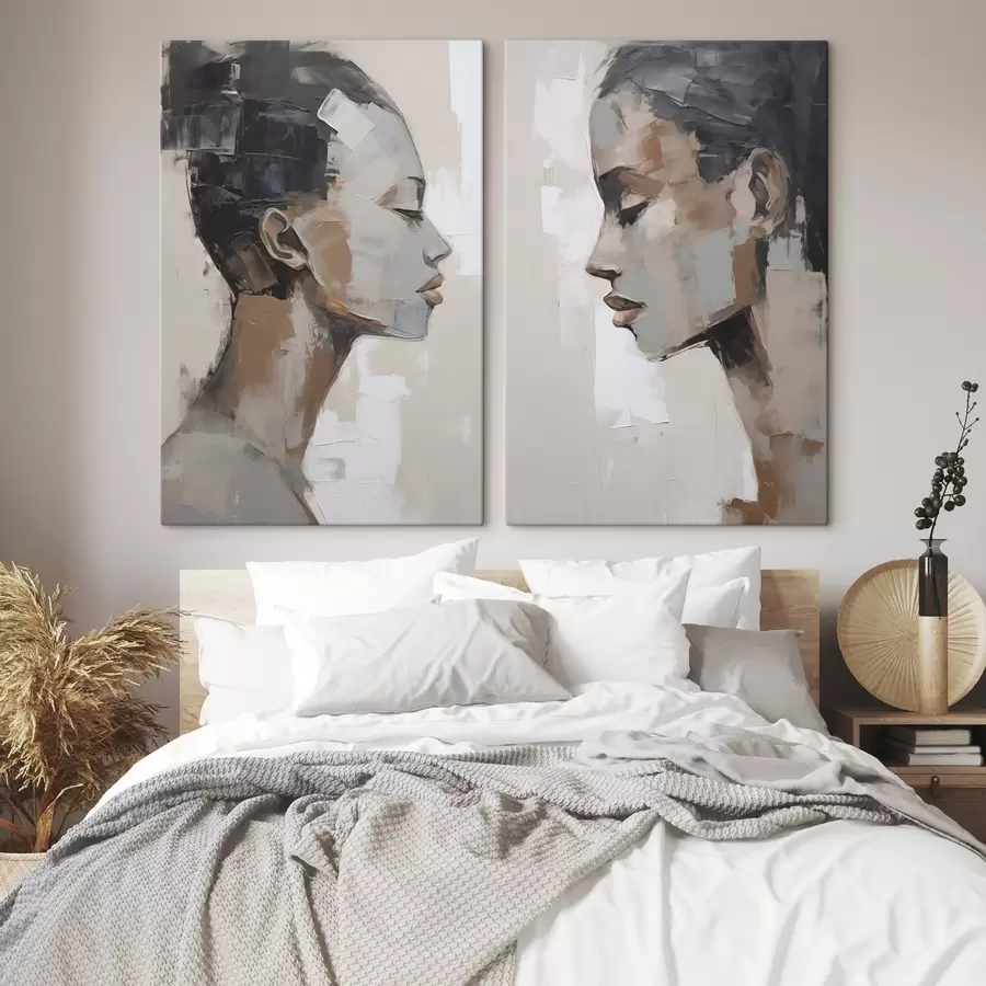 Obraz Portrét ženy v štýle maľby m30407