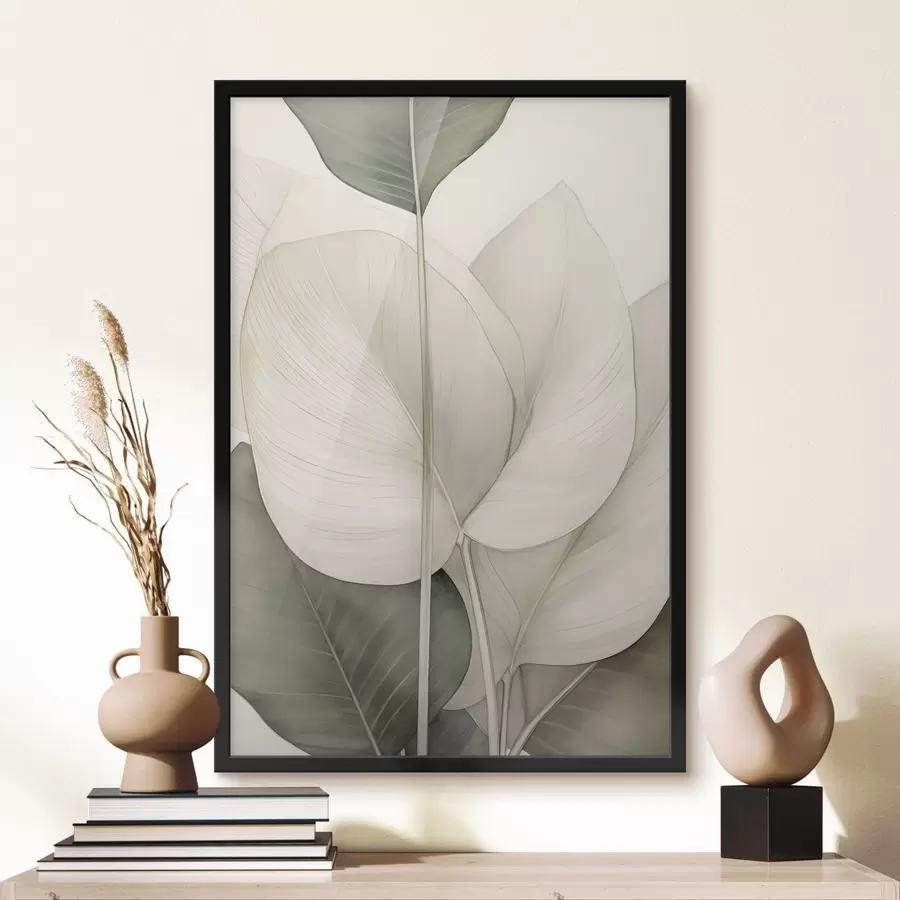 Fototapety Záber zblízka na rastlinné listy f49027