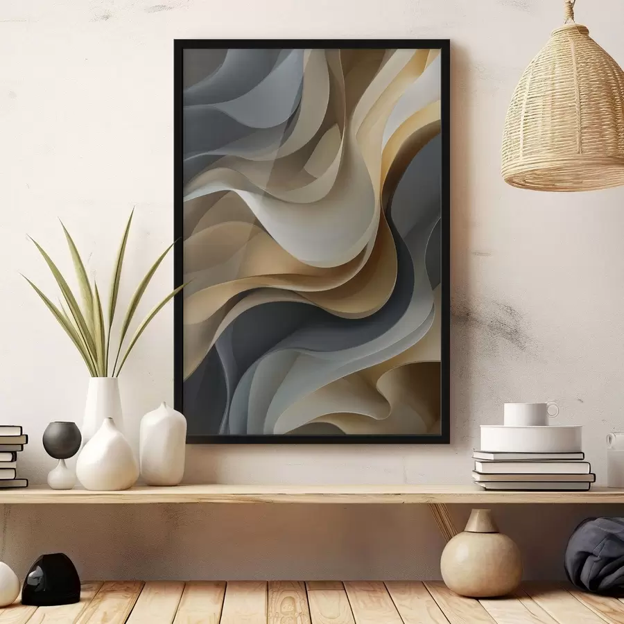 Fototapety Abstraktné vlny f49033