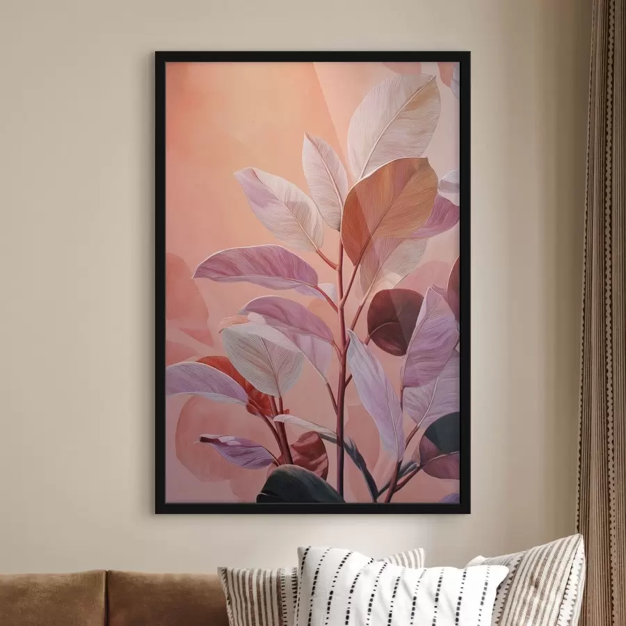 Fototapety Dekoratívne listy f49038