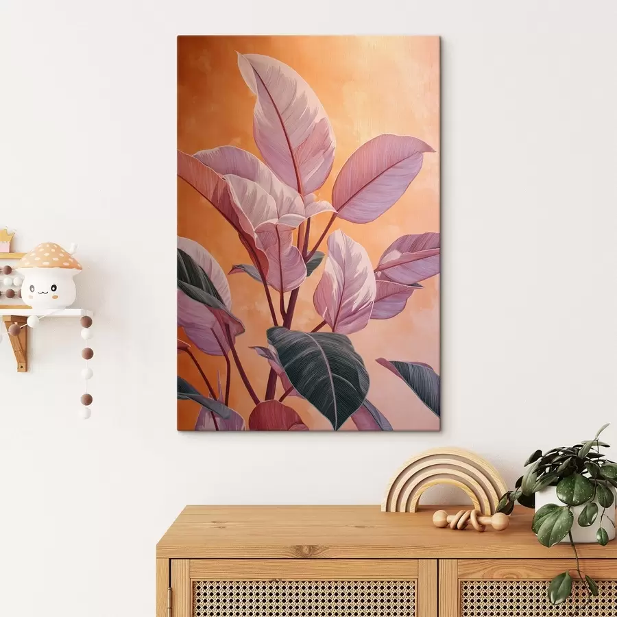 Obraz Rastlina s tropickými listami s49009