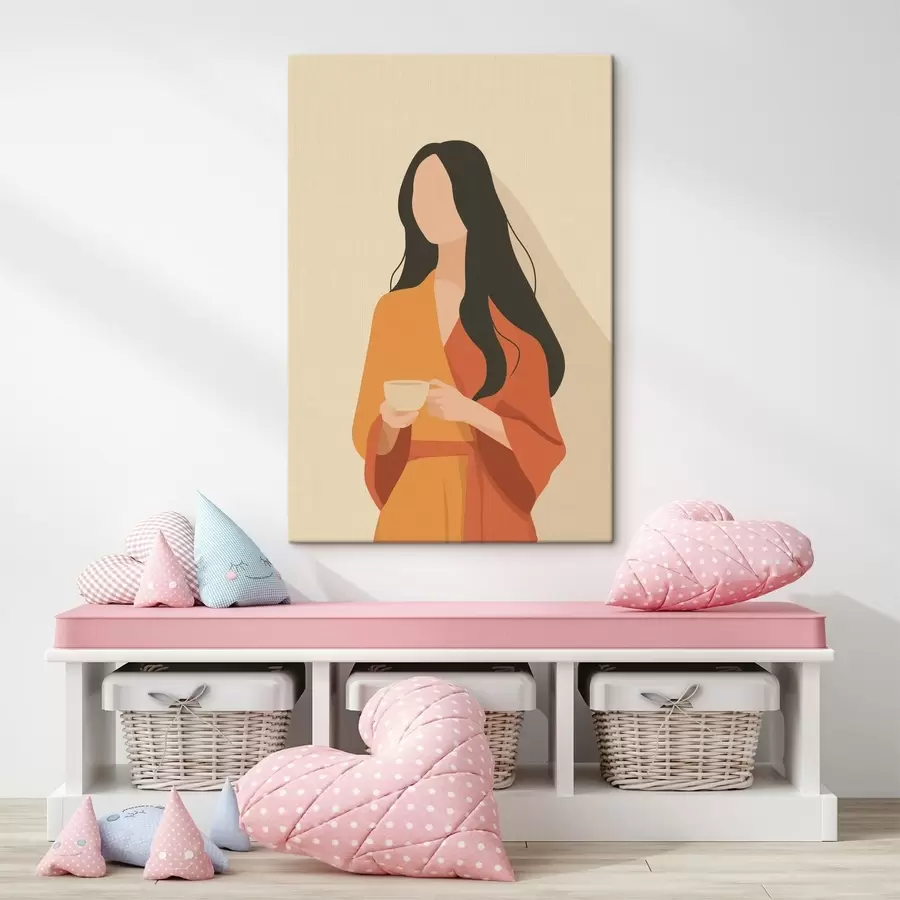 Obraz Portrét minimalistickej ženy s49020