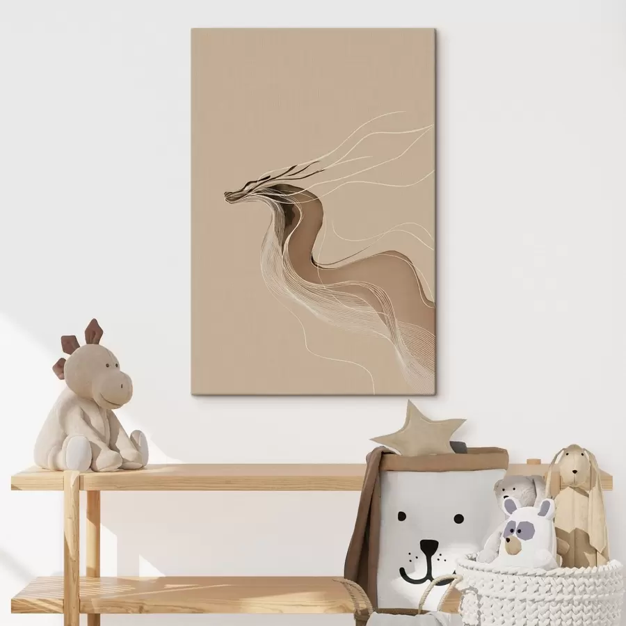 Obraz Abstraktný drak s49021