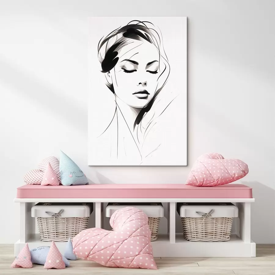 Obraz Náčrt ženy s49024