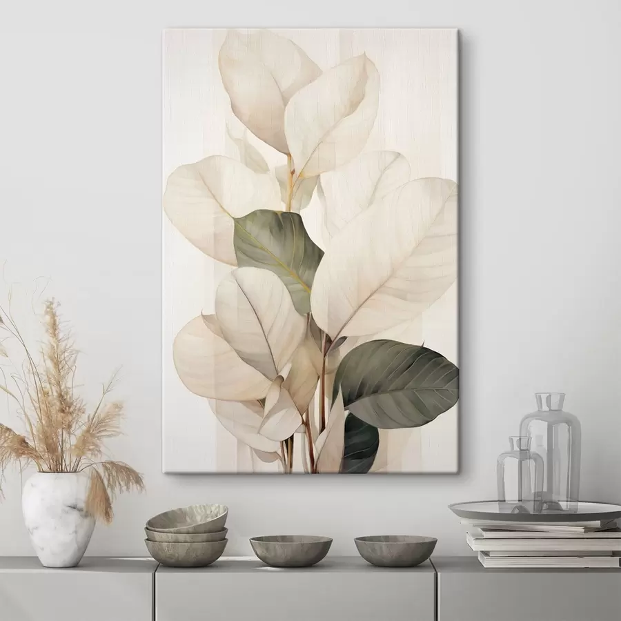 Obraz Listy okrasných rastlín s49026