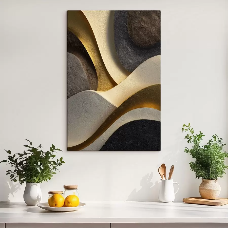 Obraz Plynulé tvary s49034