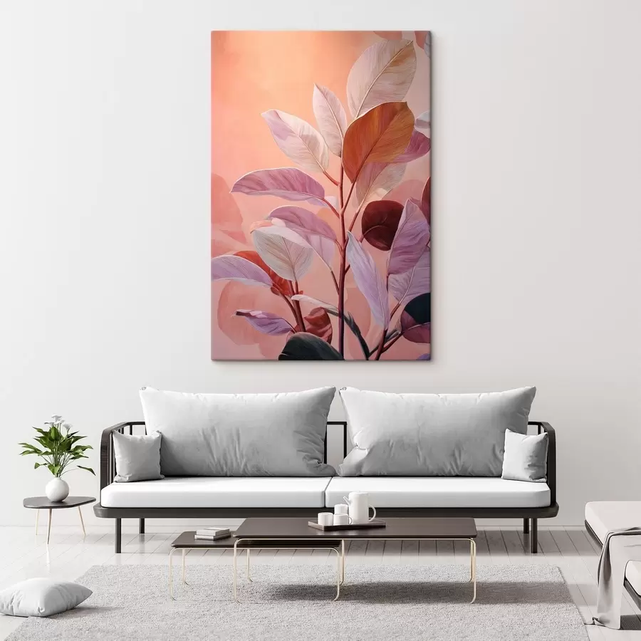 Obraz Dekoratívne listy s49038