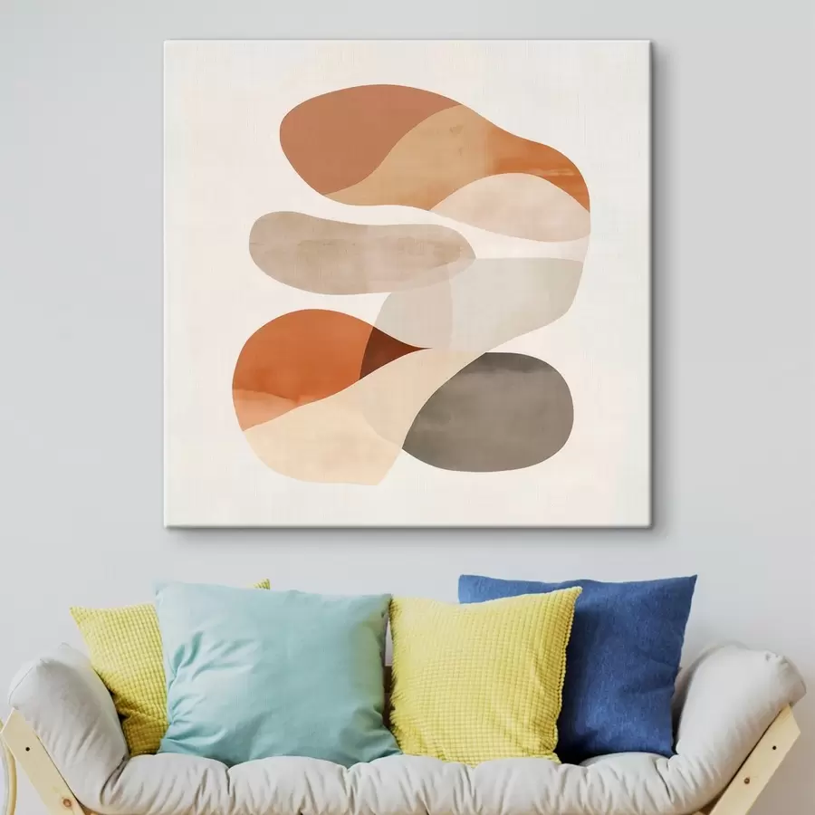 Obraz Harmónia priesvitných okvetných lístkov a jemných tvarov v minimalistickom štýle s48864