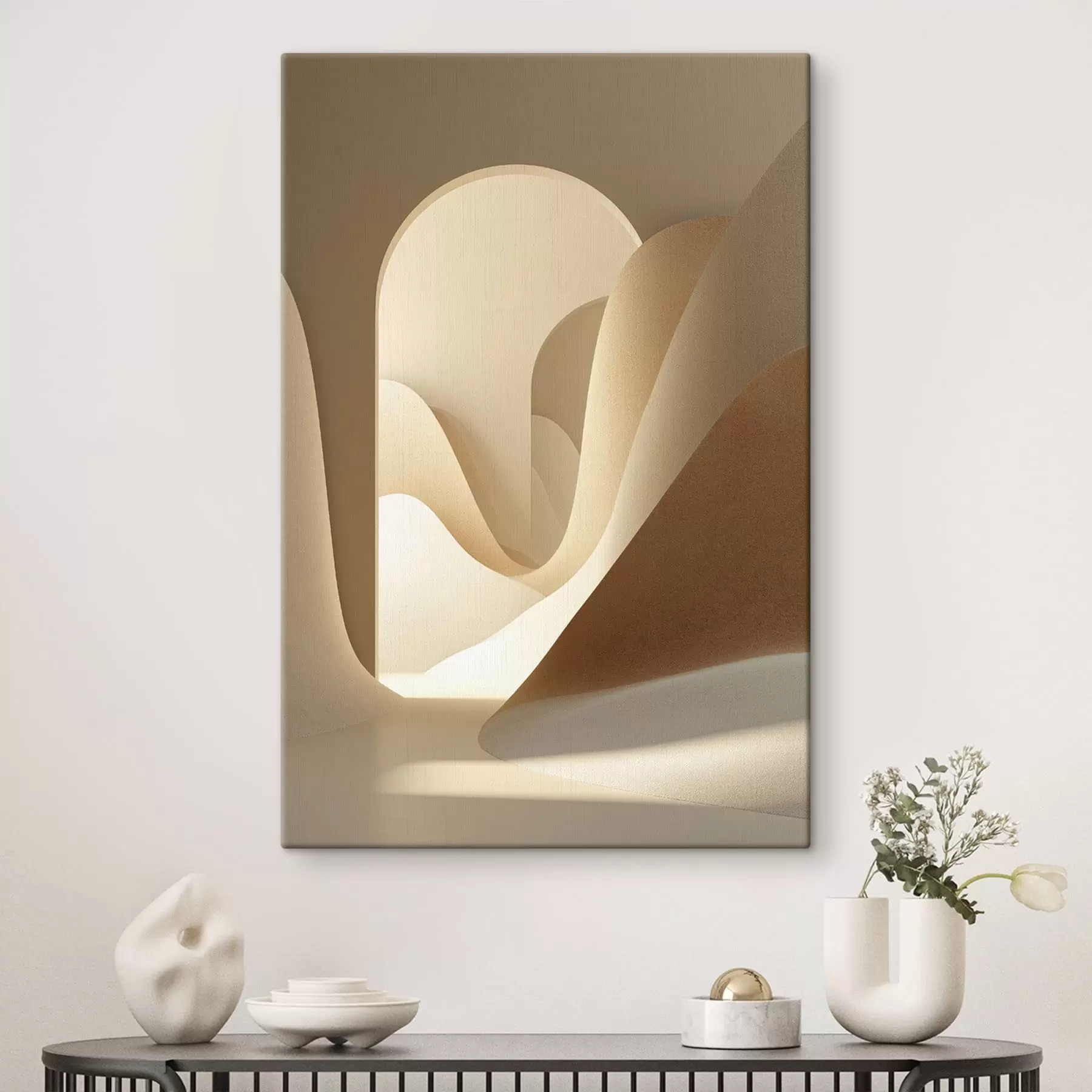 Obraz Abstraktná architektúra krajiny s49043