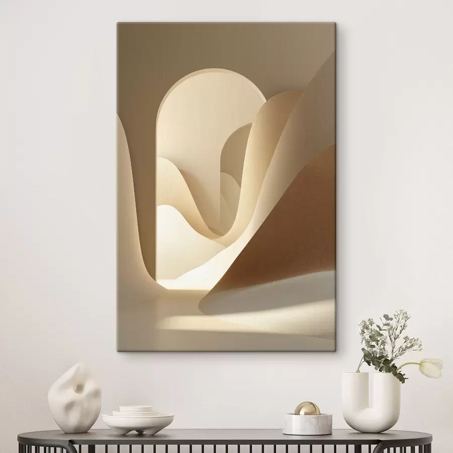 Obraz Abstraktná architektúra krajiny s49043