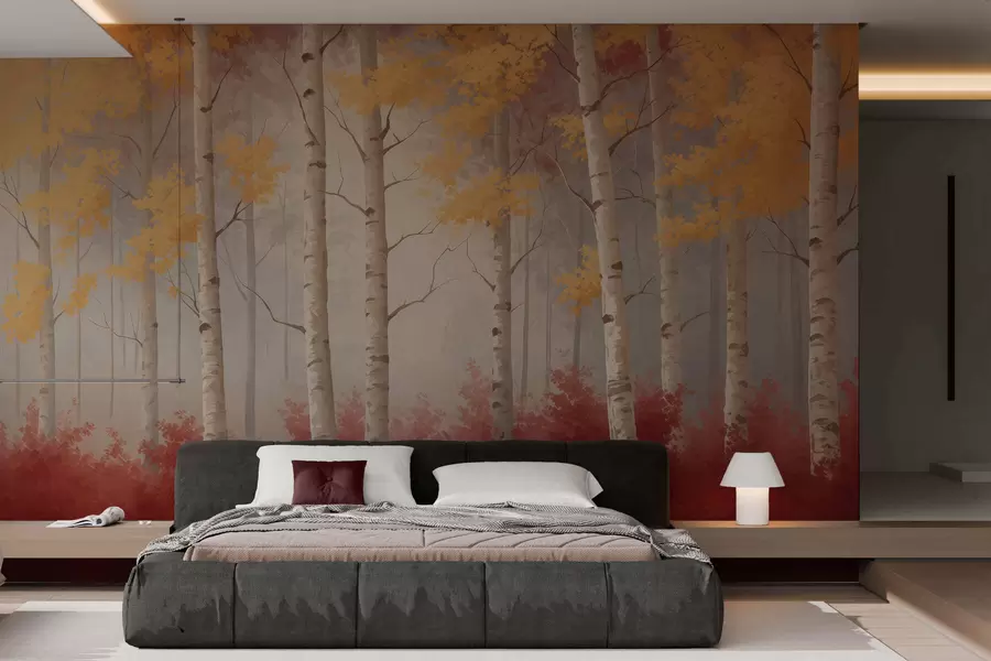 Fototapety Jeseň v hmle w05577