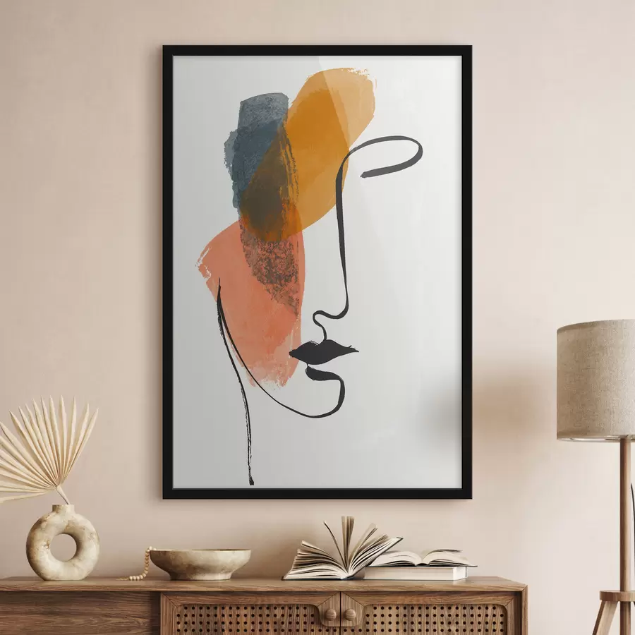 Fototapety Abstraktný portrét f48969