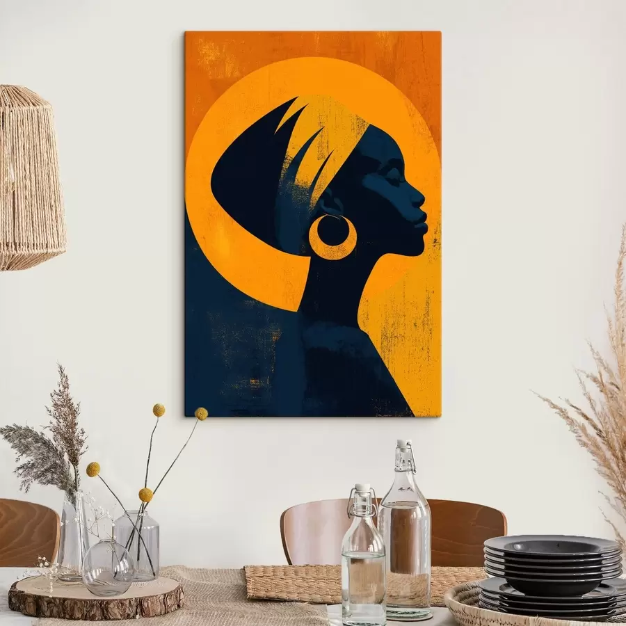 Obraz Africký portrét s49085