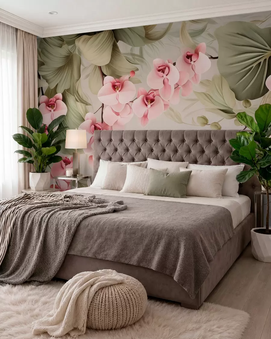 Fototapety Orchidey, závesné kvety w05619