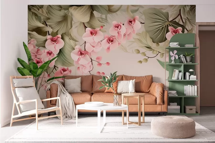 Fototapety Orchidey, závesné kvety w05619