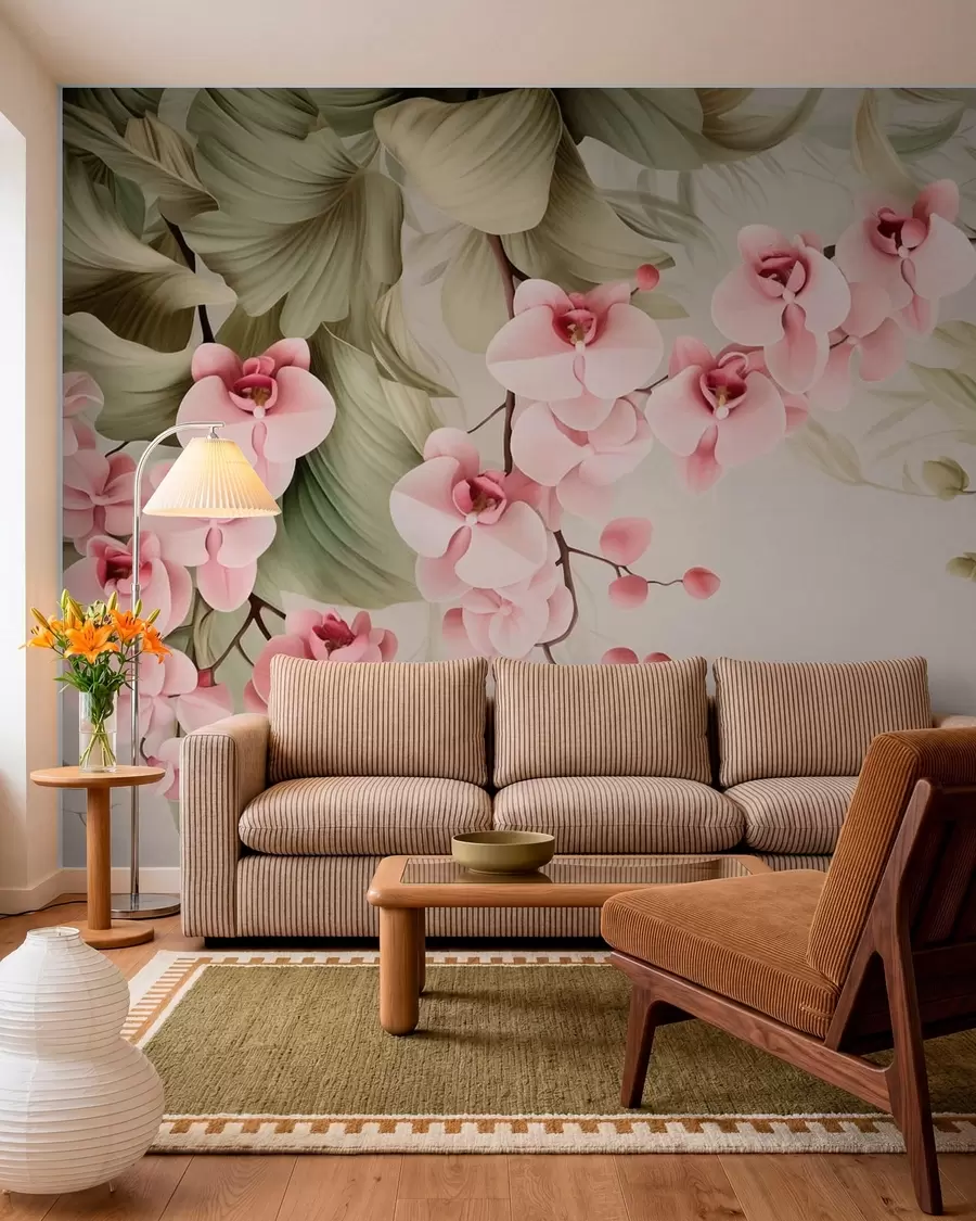 Fototapety Orchidey, závesné kvety w05619