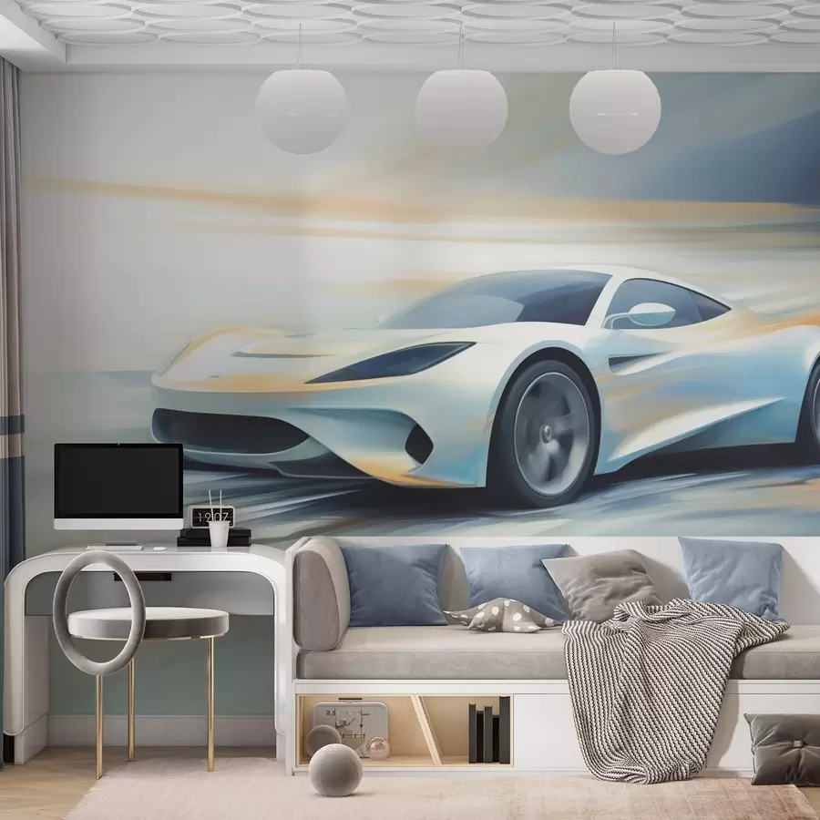 Fototapety Abstraktné auto w05636
