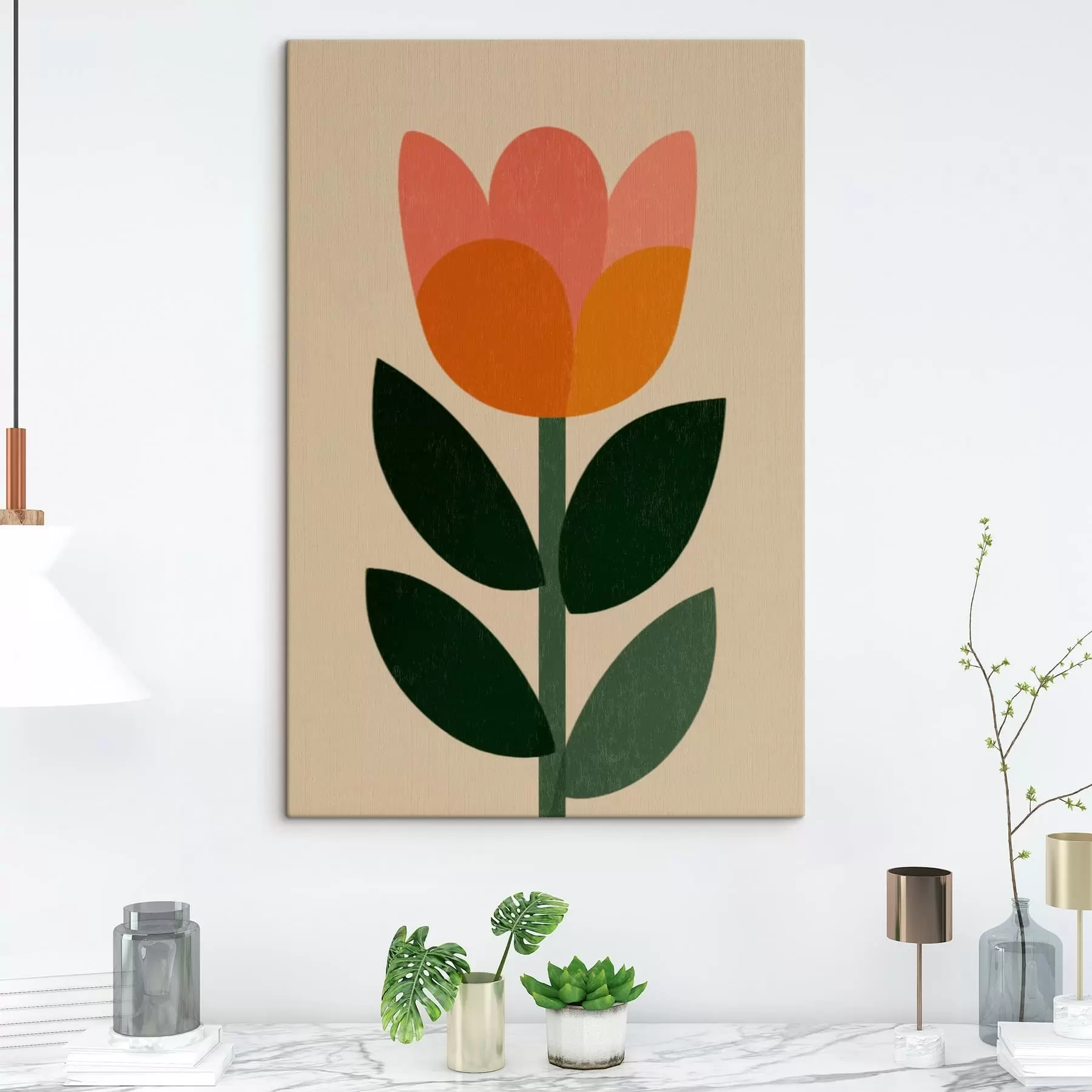 Obraz Stonka tulipánu s49299