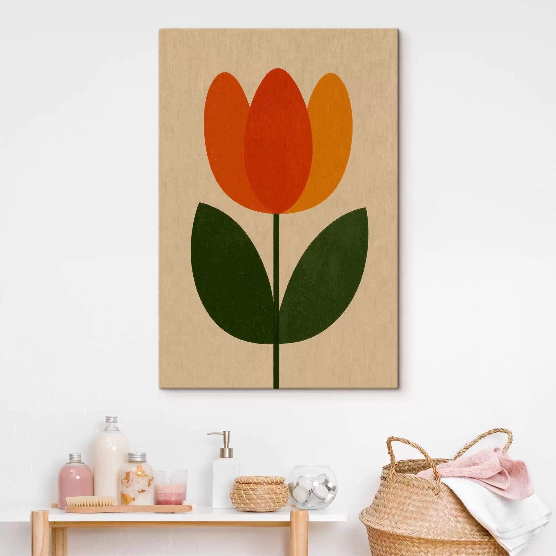 Obraz Jeden tulipán s49300