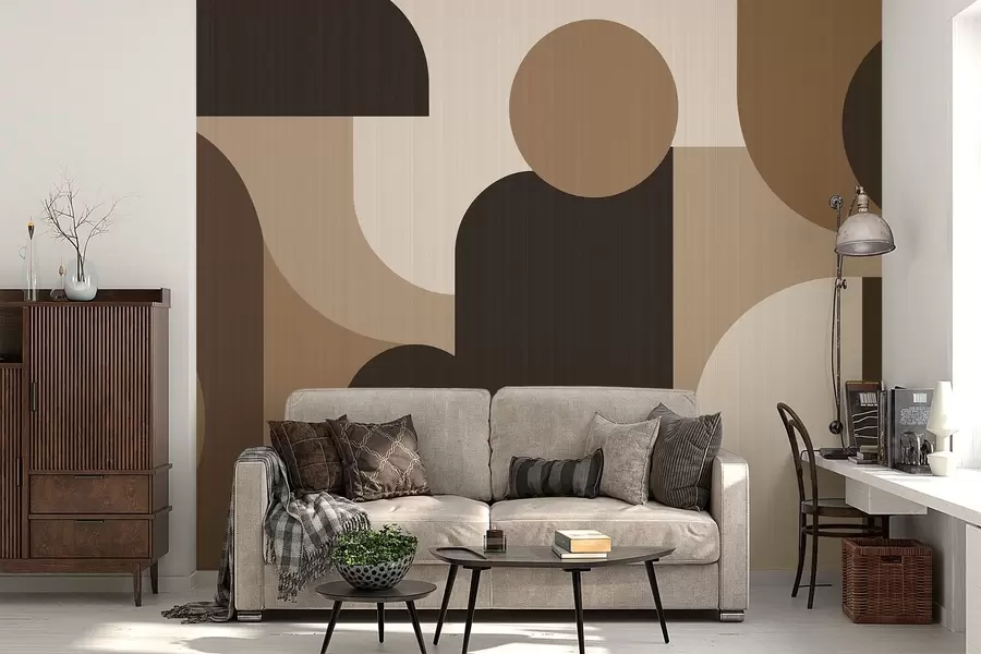 Fototapety Geometrické oblúky w05653
