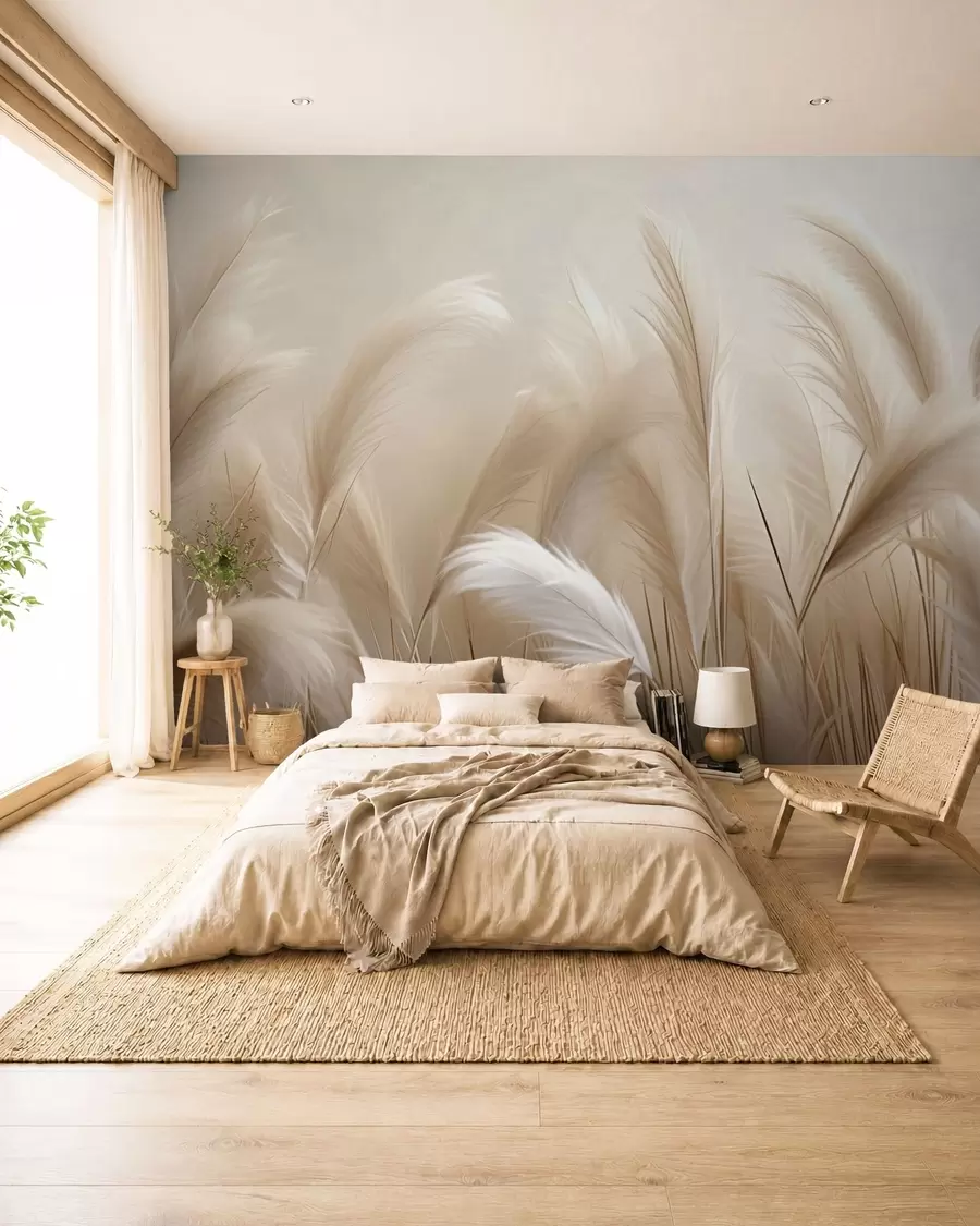 Fototapety Pampasová tráva w05716
