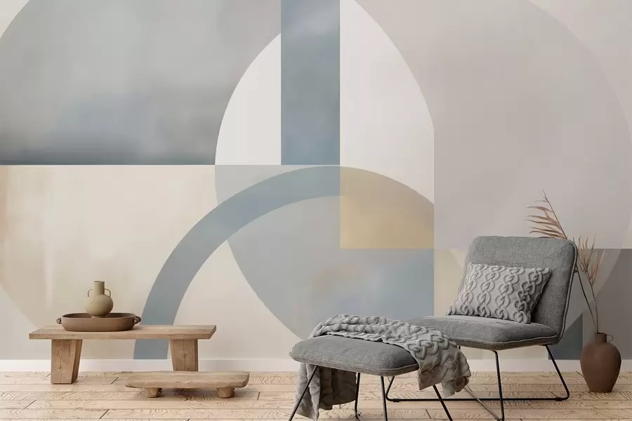 Fototapety Geometrická abstrakcia s napodobeninou textúry w05778