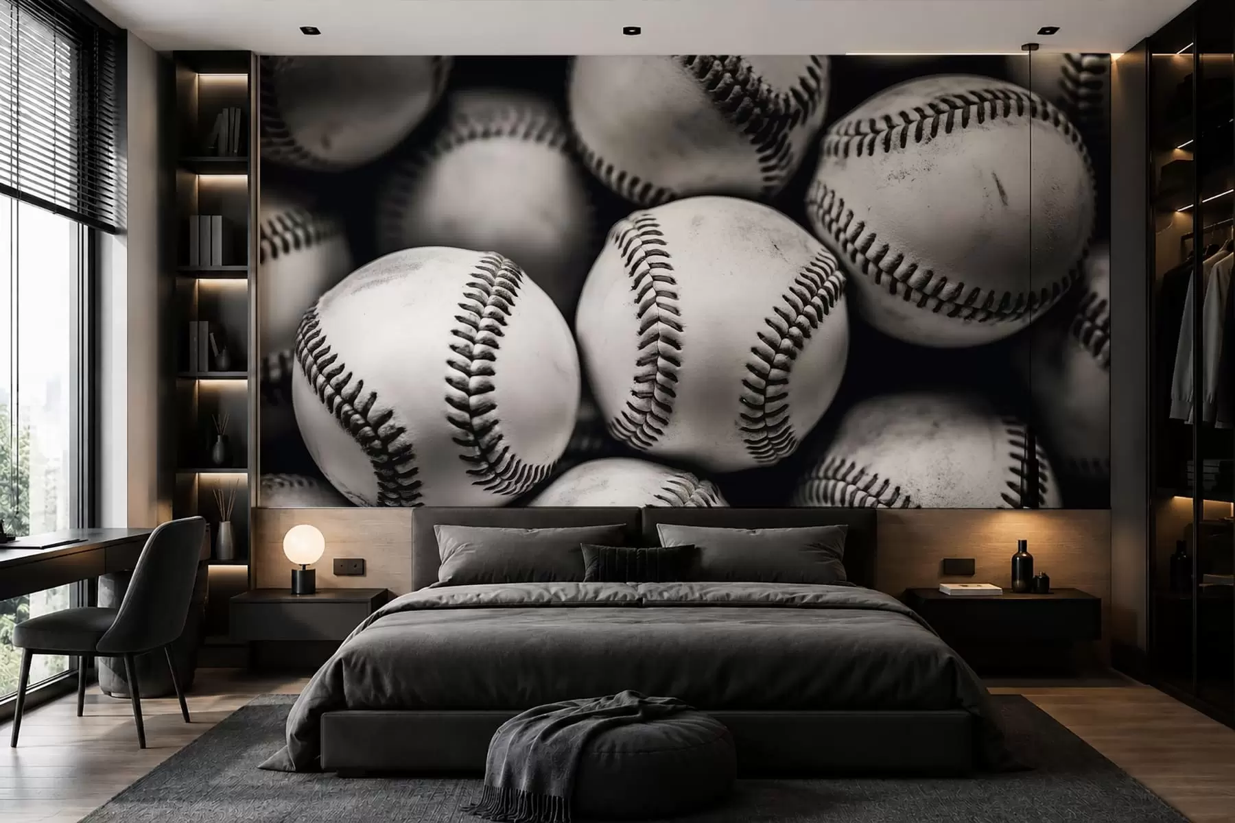 Fototapety Baseballové lopty w09966