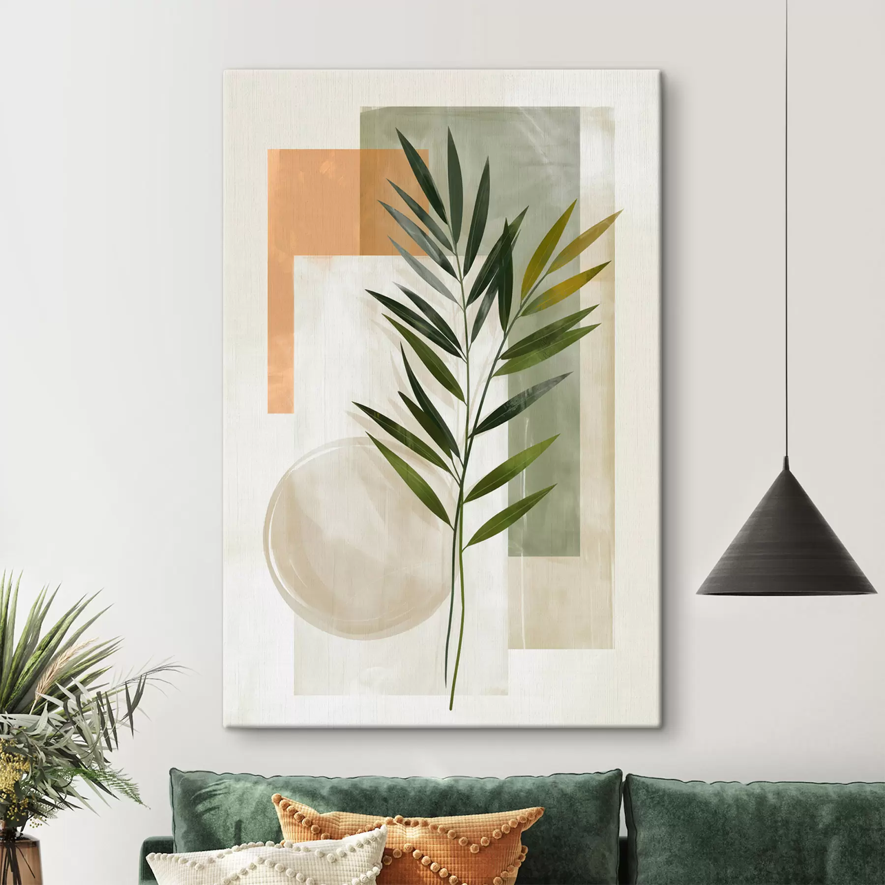Obraz Botanická geometrická abstrakcia s50158