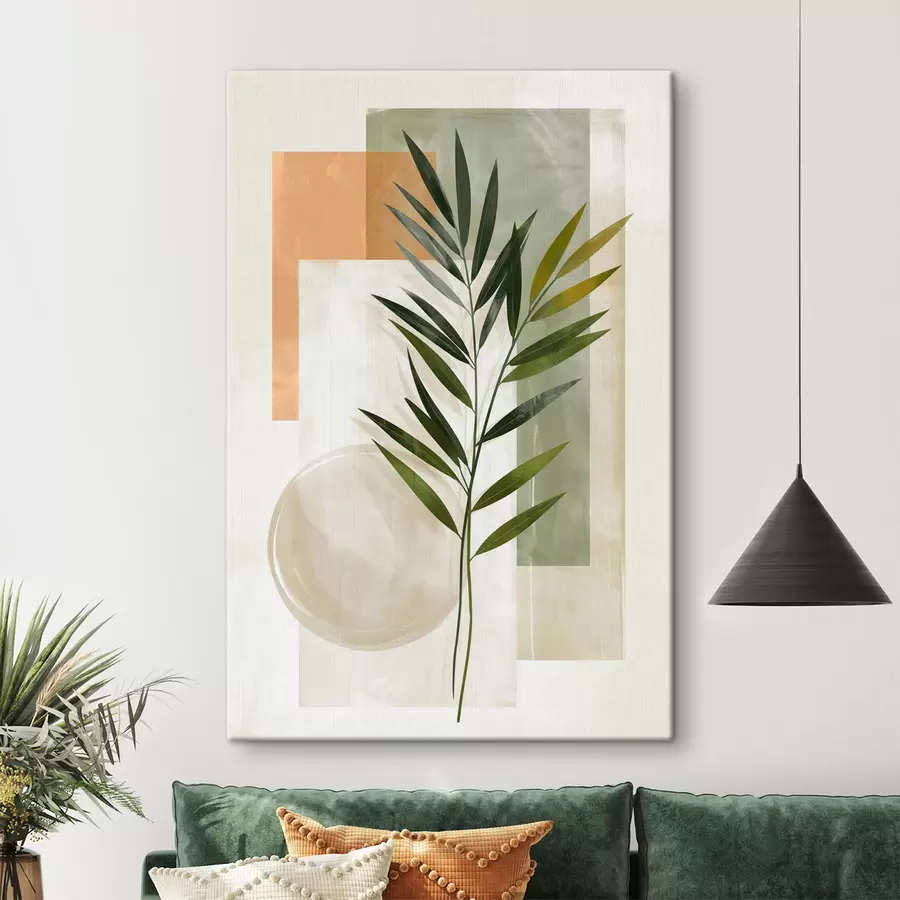 Obraz Botanická geometrická abstrakcia s50158