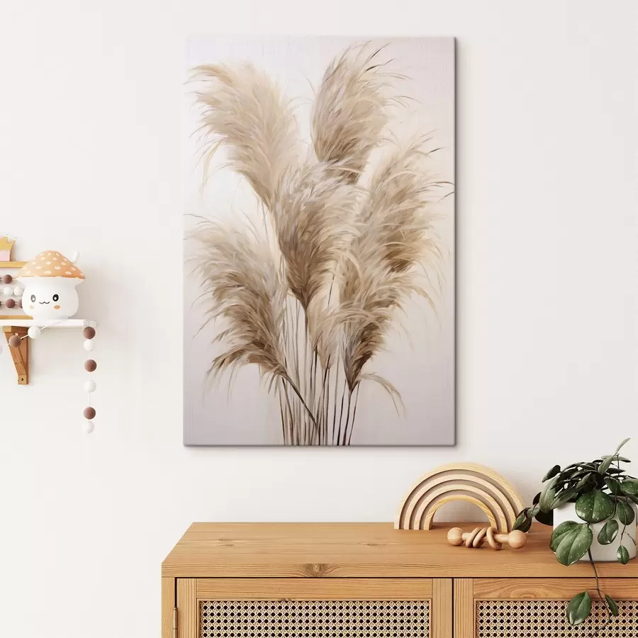 Obraz Pampas, maľba v imitácii s50269