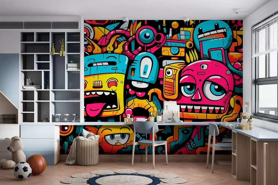 Fototapety Graffiti w05762