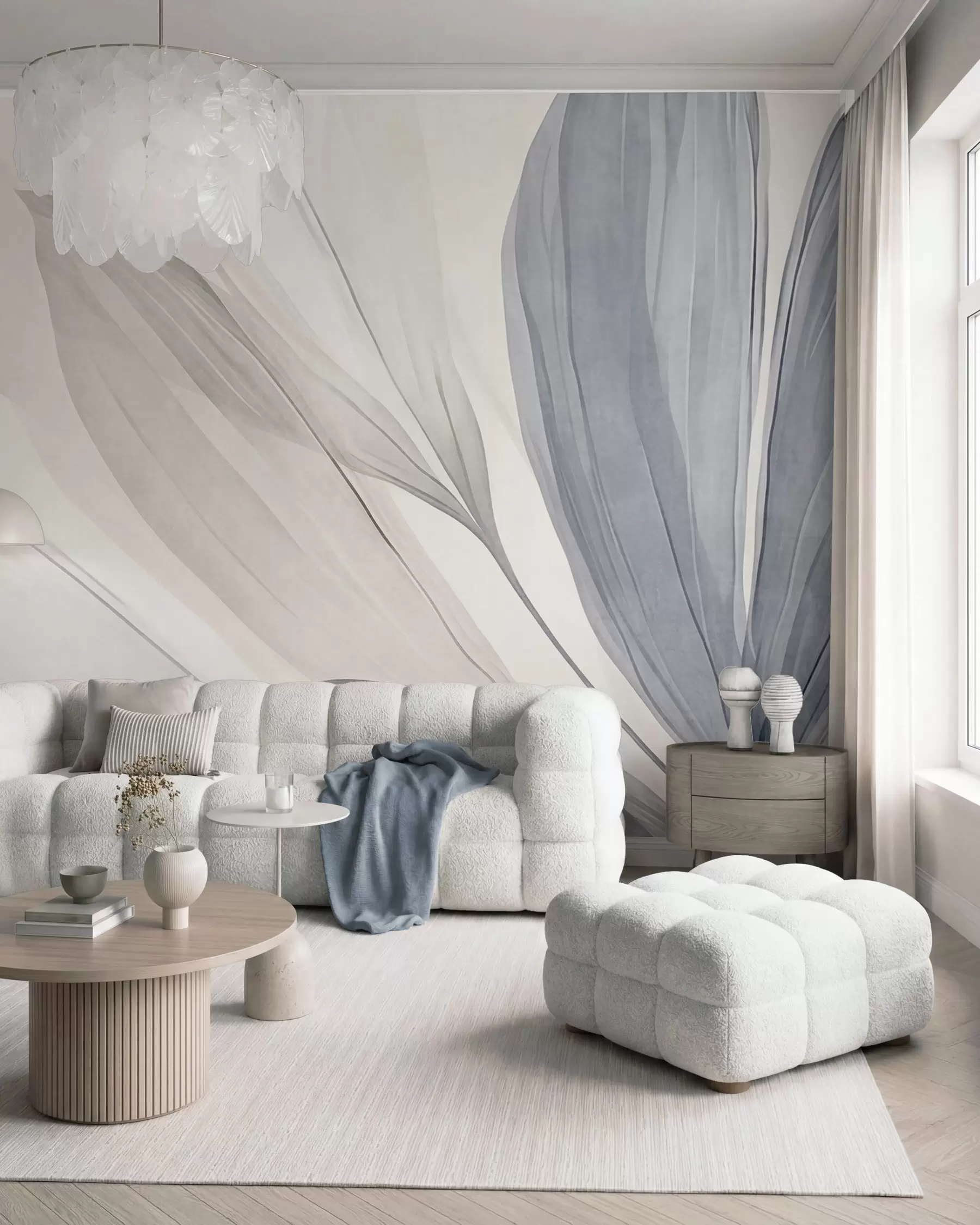 Fototapety Listy v blankyte w10063