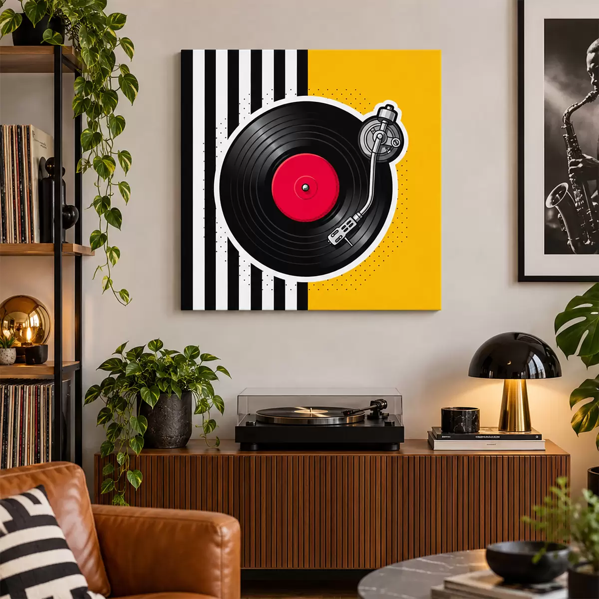 Obraz Vinylová atmosféra pre nostalgické melódie s50789