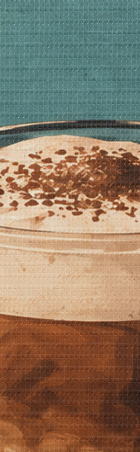 Obraz Lahodné macchiato v slnečný deň s50875