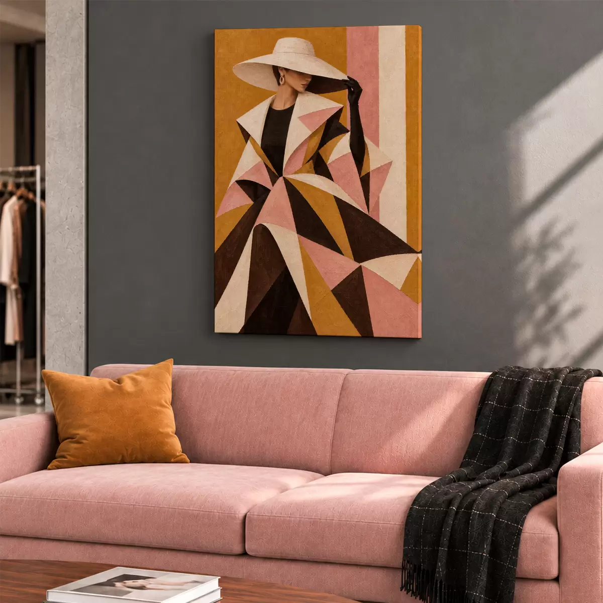 Obraz Štýlová elegancia s geometrickým vzorom s50882