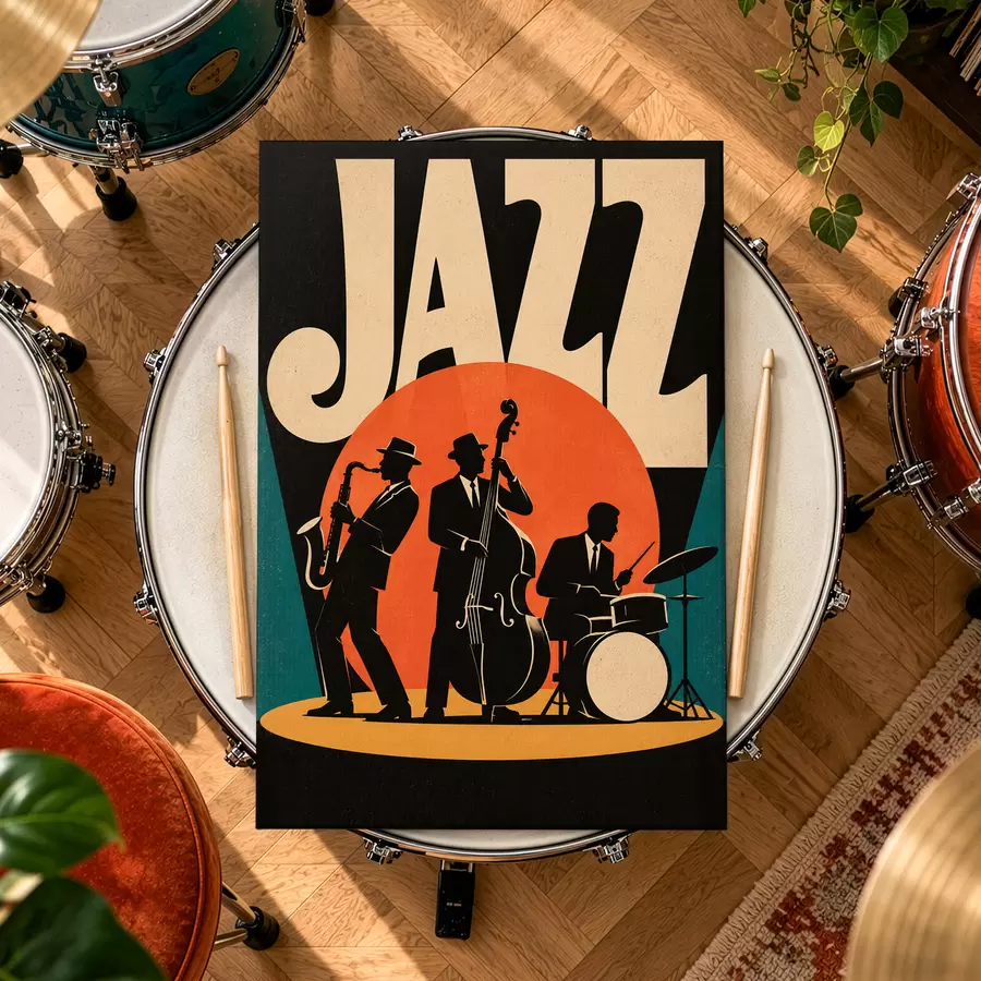 Obraz Celú noc sa zabávame pri jazze s50921