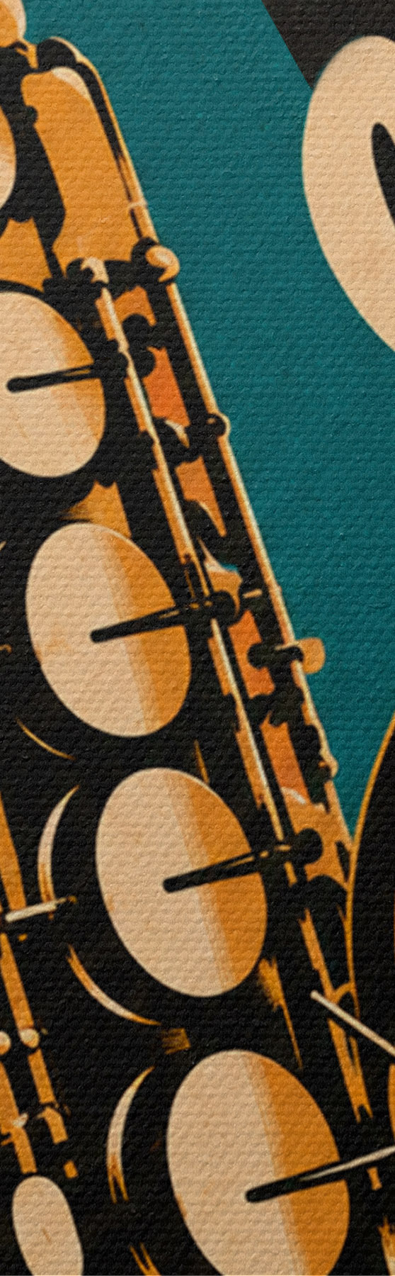 Obraz Vzduch napĺňajú tóny saxofónu a vibrafónu s50927