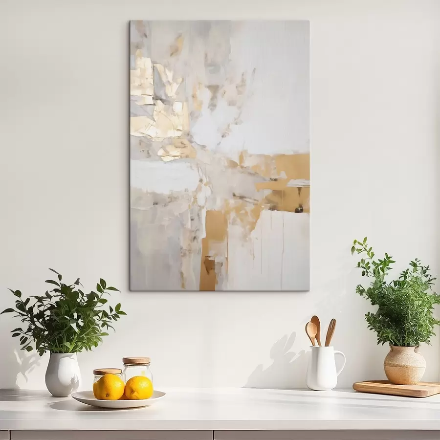Obraz Minimalistická abstrakcia, napodobenina maľby s51163