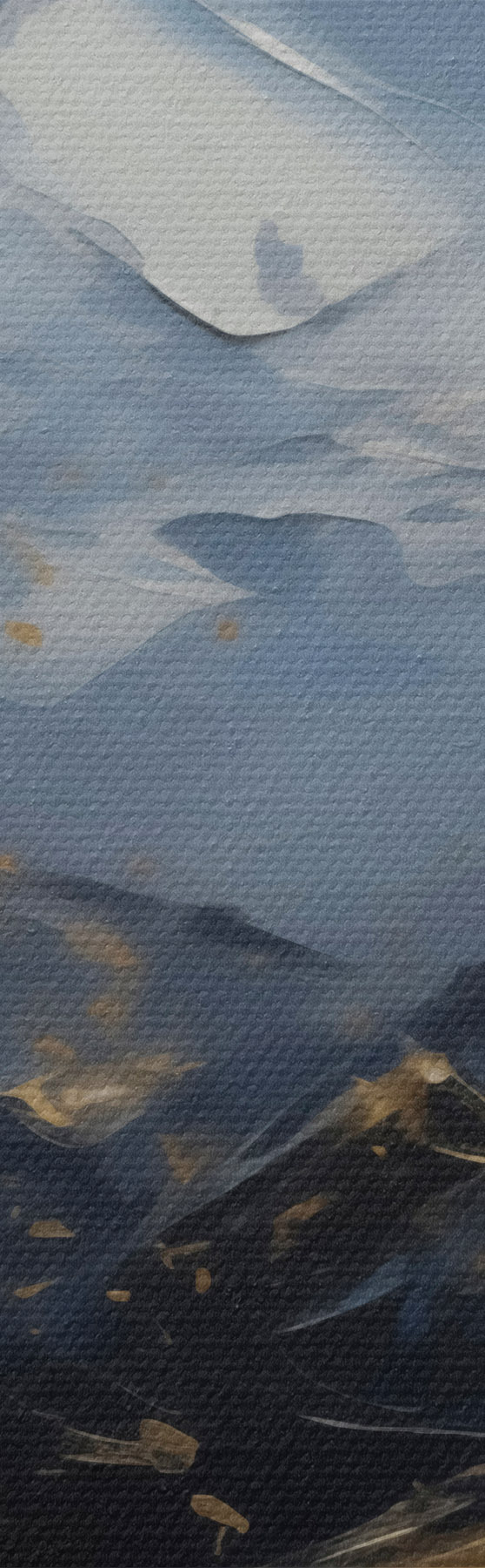 Obraz Horská krajina, napodobenina maľby m31108