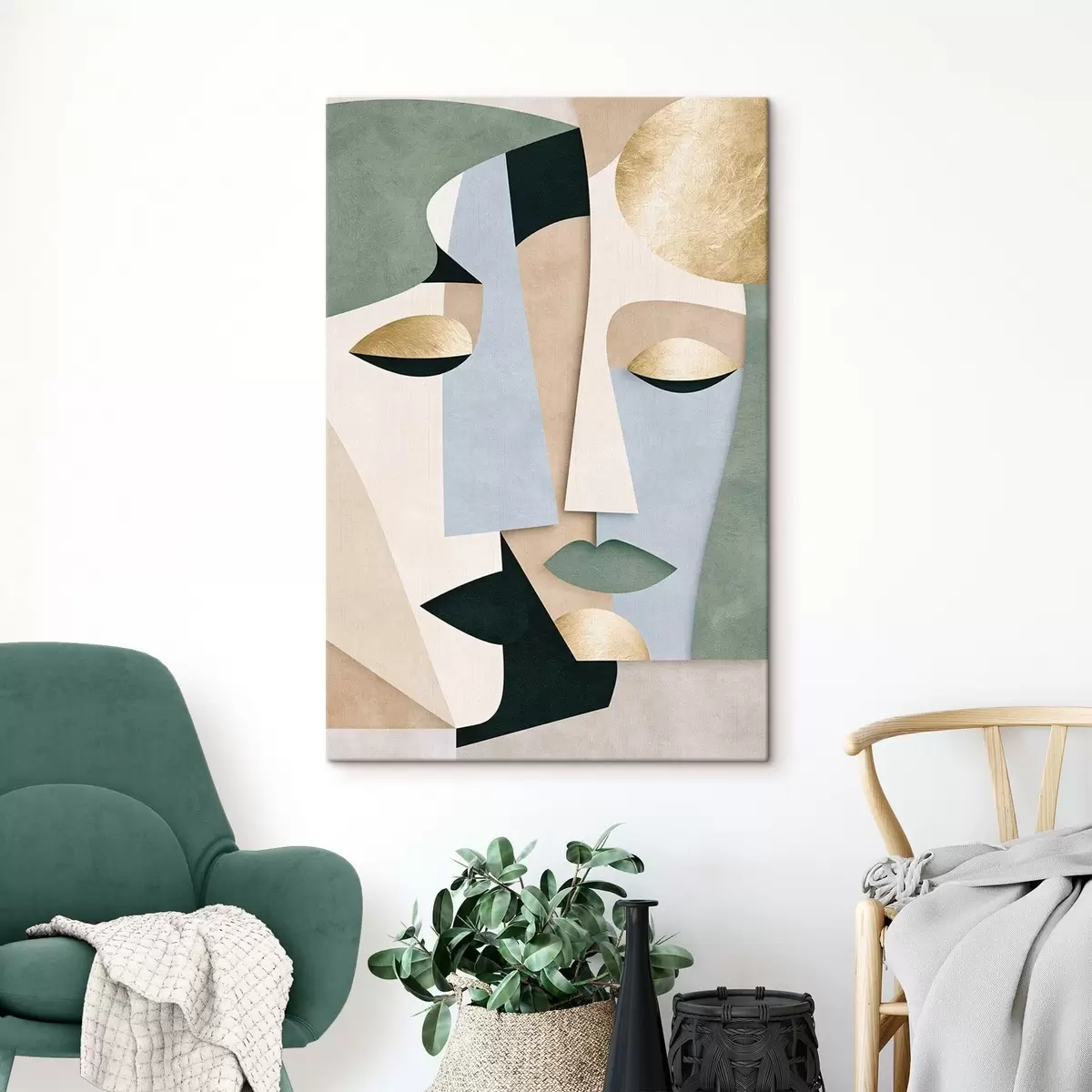 Obraz Abstraktné geometrické tvary s51178