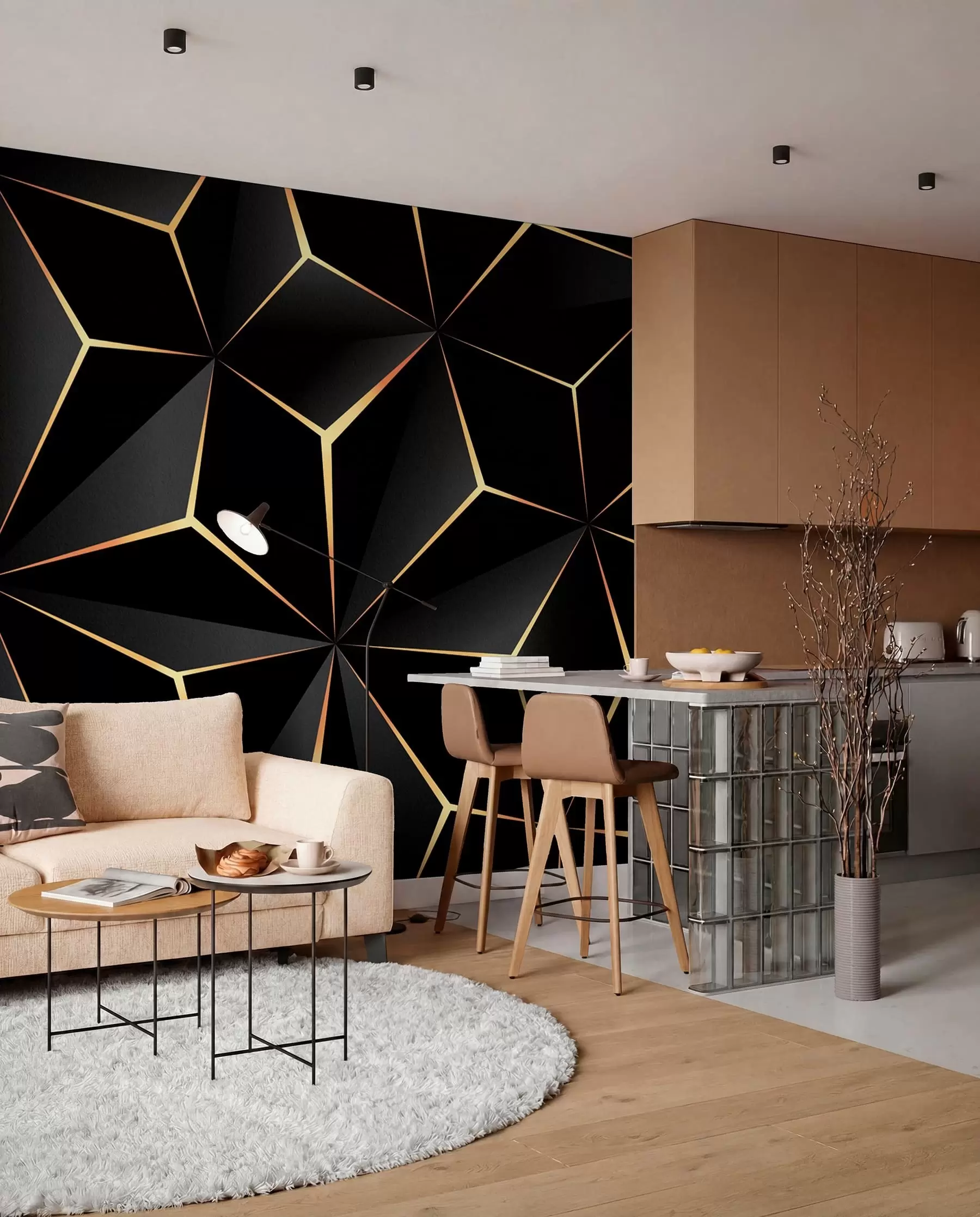 Fototapety Čierny trojuholník u72104